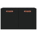 Dulap de perete, negru, 60x36,5x35 cm, lemn prelucrat - WALTI WALTI
