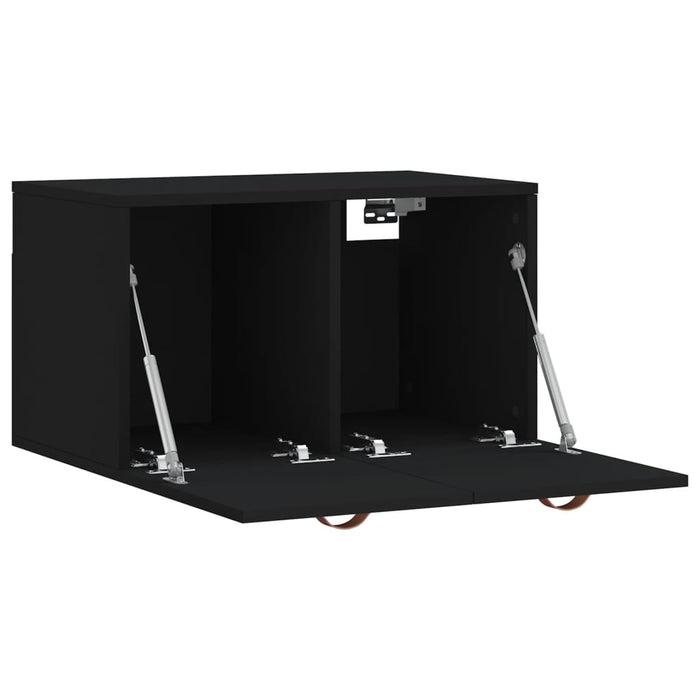 Dulap de perete, negru, 60x36,5x35 cm, lemn prelucrat - WALTI WALTI