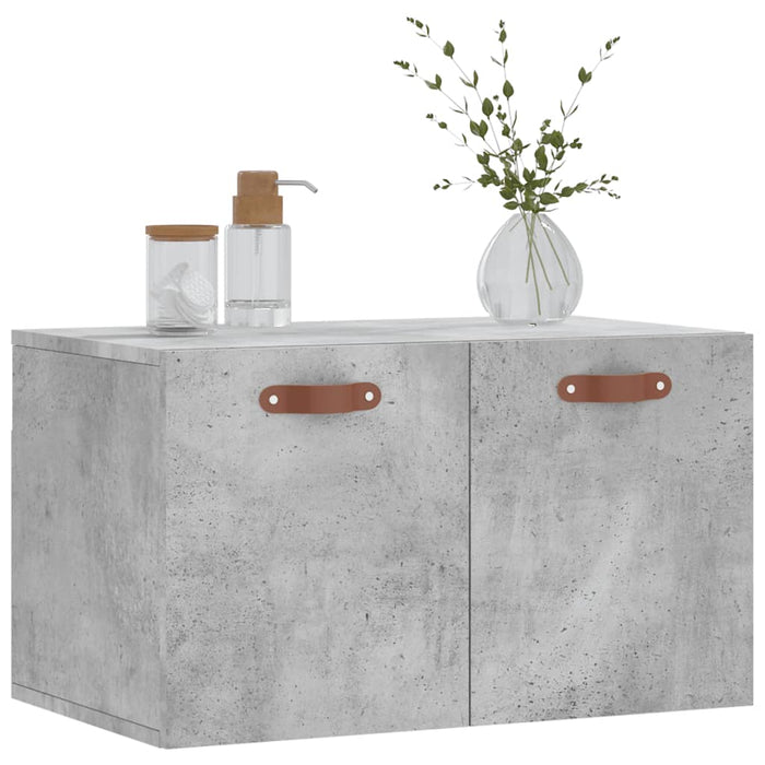 Dulap de perete, gri beton, 60x36,5x35 cm, lemn prelucrat - WALTI WALTI