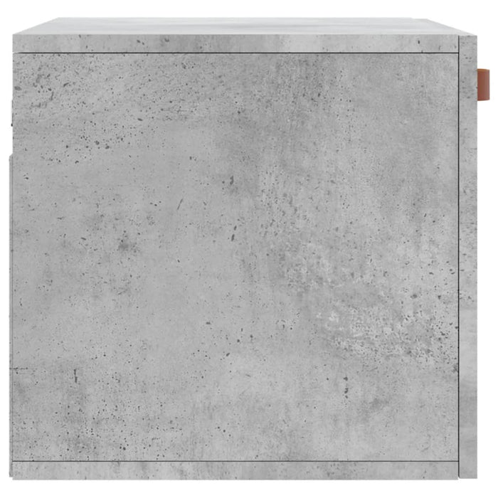 Dulap de perete, gri beton, 60x36,5x35 cm, lemn prelucrat - WALTI WALTI