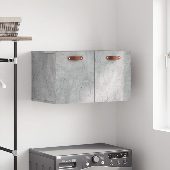 Dulap de perete, gri beton, 60x36,5x35 cm, lemn prelucrat - WALTI WALTI
