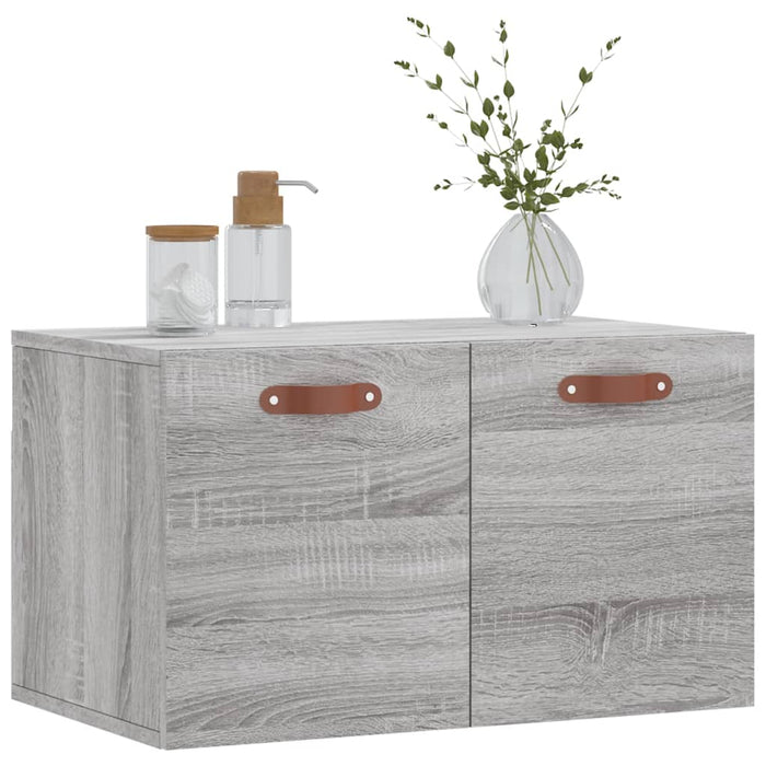 Dulap de perete, gri sonoma, 60x36,5x35 cm, lemn prelucrat - WALTI WALTI