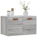 Dulap de perete, gri sonoma, 60x36,5x35 cm, lemn prelucrat - WALTI WALTI