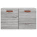 Dulap de perete, gri sonoma, 60x36,5x35 cm, lemn prelucrat - WALTI WALTI