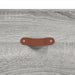 Dulap de perete, gri sonoma, 60x36,5x35 cm, lemn prelucrat - WALTI WALTI