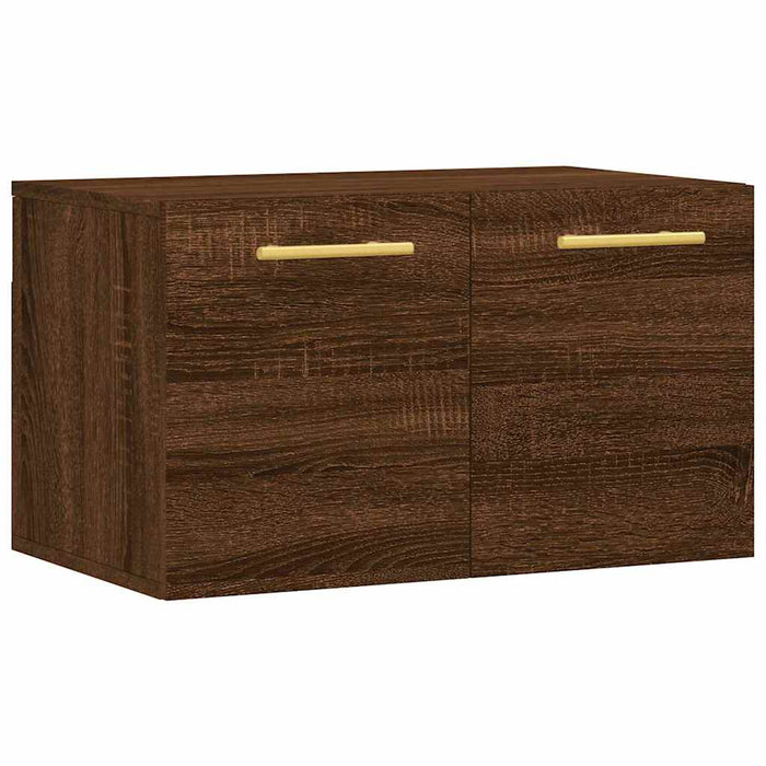 Dulap de perete, stejar maro, 60x36,5x35 cm, lemn prelucrat - WALTI WALTI