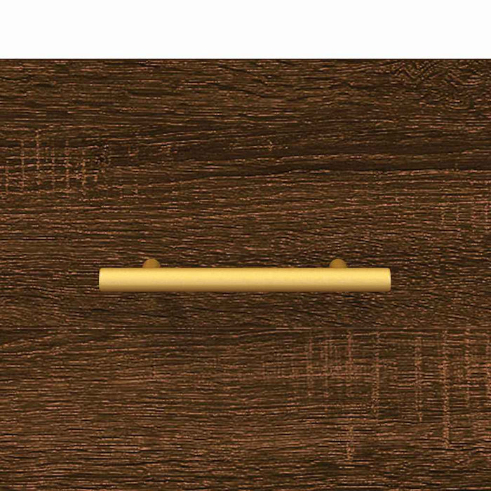 Dulap de perete, stejar maro, 60x36,5x35 cm, lemn prelucrat - WALTI WALTI