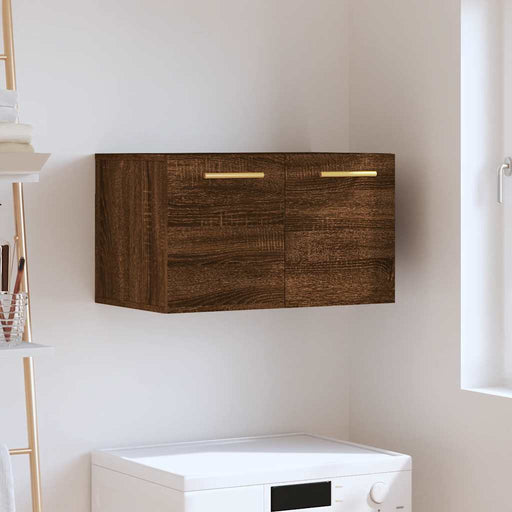 Dulap de perete, stejar maro, 60x36,5x35 cm, lemn prelucrat - WALTI WALTI
