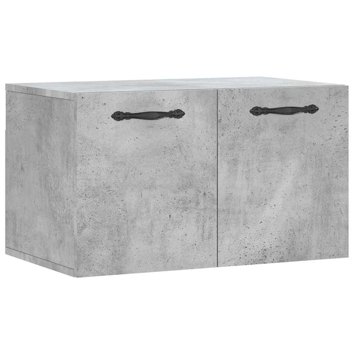Dulap de perete, gri beton, 60x36,5x35 cm, lemn prelucrat - WALTI WALTI