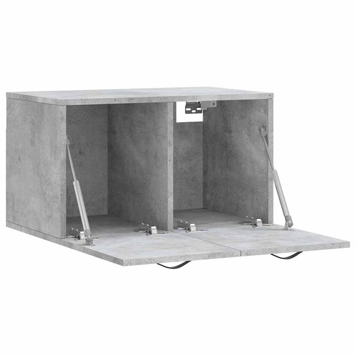Dulap de perete, gri beton, 60x36,5x35 cm, lemn prelucrat - WALTI WALTI