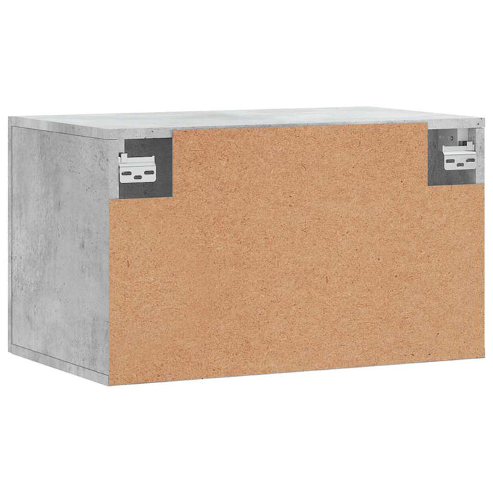 Dulap de perete, gri beton, 60x36,5x35 cm, lemn prelucrat - WALTI WALTI