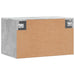 Dulap de perete, gri beton, 60x36,5x35 cm, lemn prelucrat - WALTI WALTI