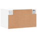 Dulap de perete, alb, 60x36,5x35 cm, lemn prelucrat - WALTI WALTI
