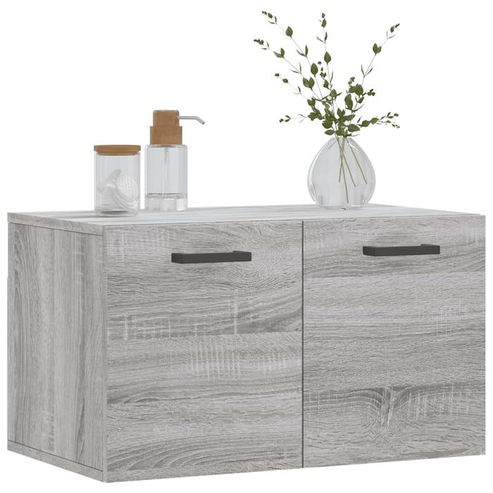 Dulap de perete, gri sonoma, 60x36,5x35 cm, lemn prelucrat WALTI