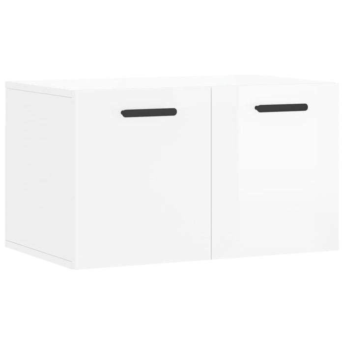 Dulap de perete, alb extralucios, 60x36,5x35 cm, lemn compozit - WALTI WALTI