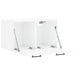 Dulap de perete, alb extralucios, 60x36,5x35 cm, lemn compozit - WALTI WALTI
