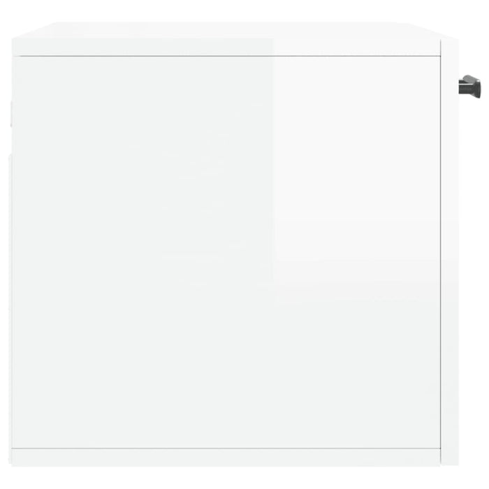 Dulap de perete, alb extralucios, 60x36,5x35 cm, lemn compozit - WALTI WALTI