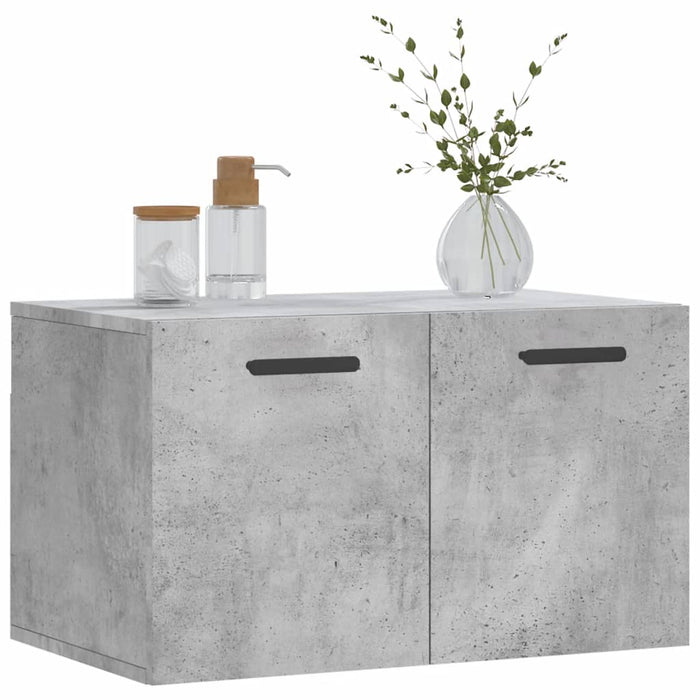 Dulap de perete, gri beton, 60x36,5x35 cm, lemn prelucrat - WALTI WALTI