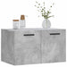 Dulap de perete, gri beton, 60x36,5x35 cm, lemn prelucrat - WALTI WALTI