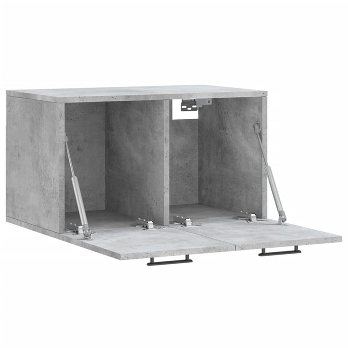 Dulap de perete, gri beton, 60x36,5x35 cm, lemn prelucrat - WALTI WALTI