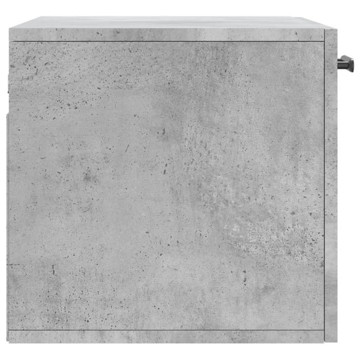 Dulap de perete, gri beton, 60x36,5x35 cm, lemn prelucrat - WALTI WALTI
