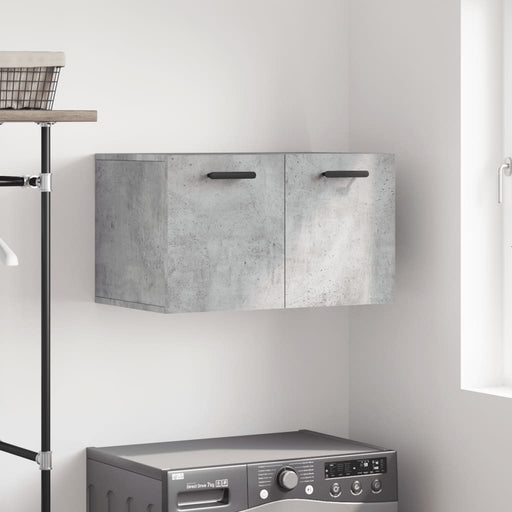 Dulap de perete, gri beton, 60x36,5x35 cm, lemn prelucrat - WALTI WALTI