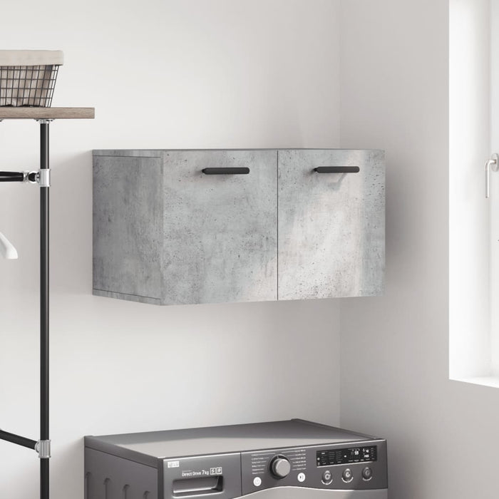 Dulap de perete, gri beton, 60x36,5x35 cm, lemn prelucrat - WALTI WALTI