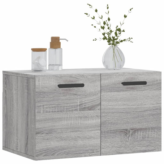 Dulap de perete, gri sonoma, 60x36,5x35 cm, lemn prelucrat - WALTI WALTI