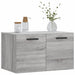 Dulap de perete, gri sonoma, 60x36,5x35 cm, lemn prelucrat - WALTI WALTI