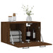 Dulap de perete, stejar maro, 60x36,5x35 cm, lemn prelucrat - WALTI WALTI