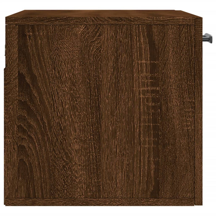 Dulap de perete, stejar maro, 60x36,5x35 cm, lemn prelucrat - WALTI WALTI