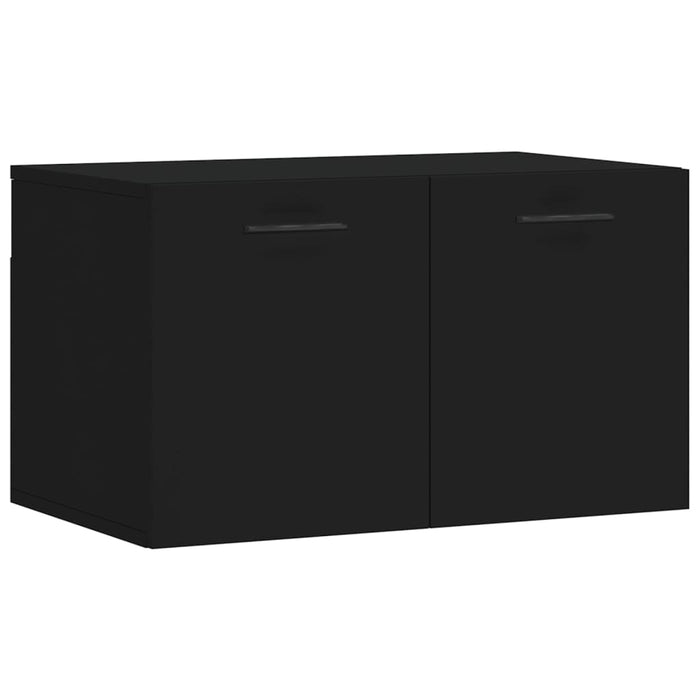 Dulap de perete, negru, 60x36,5x35 cm, lemn prelucrat WALTI