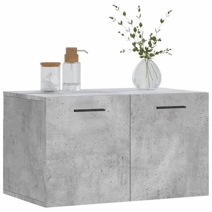 Dulap de perete, gri beton, 60x36,5x35 cm, lemn prelucrat - WALTI WALTI