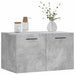 Dulap de perete, gri beton, 60x36,5x35 cm, lemn prelucrat - WALTI WALTI