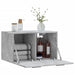 Dulap de perete, gri beton, 60x36,5x35 cm, lemn prelucrat - WALTI WALTI