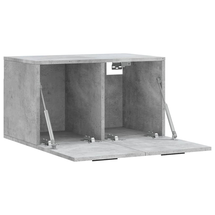 Dulap de perete, gri beton, 60x36,5x35 cm, lemn prelucrat - WALTI WALTI