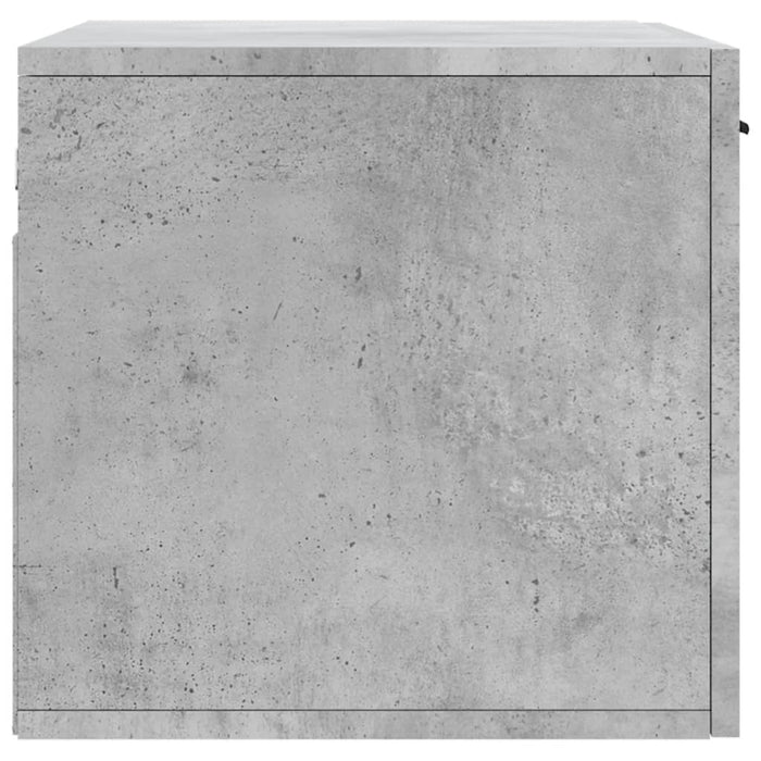Dulap de perete, gri beton, 60x36,5x35 cm, lemn prelucrat - WALTI WALTI