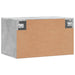Dulap de perete, gri beton, 60x36,5x35 cm, lemn prelucrat - WALTI WALTI