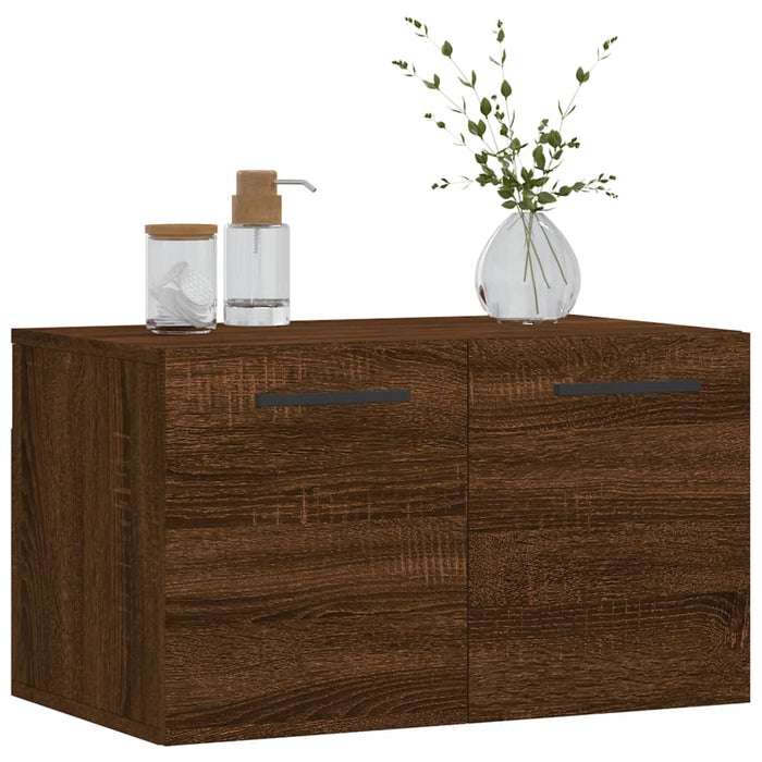 Dulap de perete, stejar maro, 60x36,5x35 cm, lemn prelucrat - WALTI WALTI