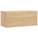 Dulap de perete, stejar sonoma, 80x36,5x35 cm, lemn compozit - WALTI WALTI