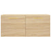 Dulap de perete, stejar sonoma, 80x36,5x35 cm, lemn compozit - WALTI WALTI