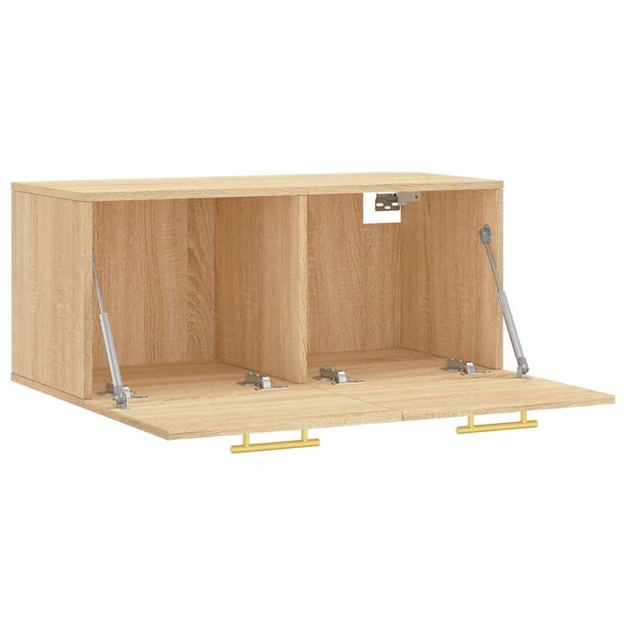 Dulap de perete, stejar sonoma, 80x36,5x35 cm, lemn compozit - WALTI WALTI