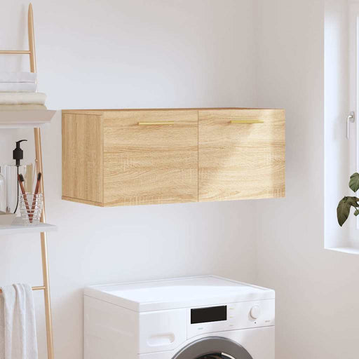 Dulap de perete, stejar sonoma, 80x36,5x35 cm, lemn compozit - WALTI WALTI