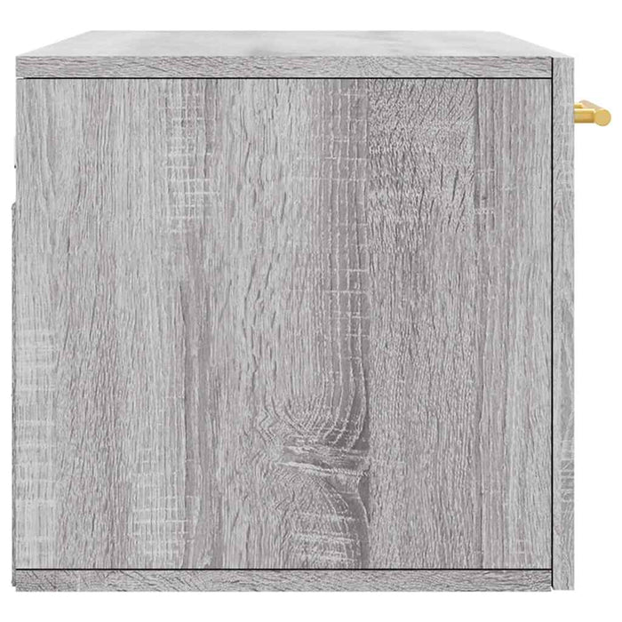 Dulap de perete, gri sonoma, 80x36,5x35 cm, lemn compozit WALTI