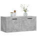 Dulap de perete, gri beton, 80x36,5x35 cm, lemn compozit - WALTI WALTI