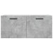 Dulap de perete, gri beton, 80x36,5x35 cm, lemn compozit - WALTI WALTI