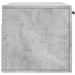 Dulap de perete, gri beton, 80x36,5x35 cm, lemn compozit - WALTI WALTI