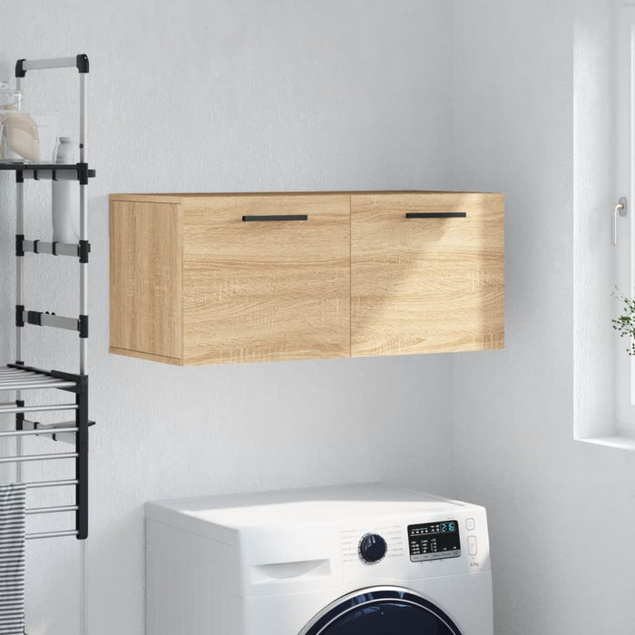 Dulap de perete, stejar sonoma, 80x36,5x35 cm, lemn compozit - WALTI WALTI