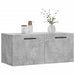 Dulap de perete, gri beton, 80x36,5x35 cm, lemn compozit - WALTI WALTI