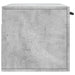 Dulap de perete, gri beton, 80x36,5x35 cm, lemn compozit - WALTI WALTI
